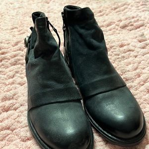 Miz Mooz ankle booties size 8.5 black